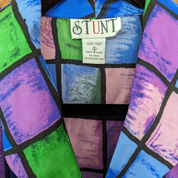 Vintage silk top - Picture 2 of 5